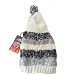 Doggie Knit Sweater With Hood